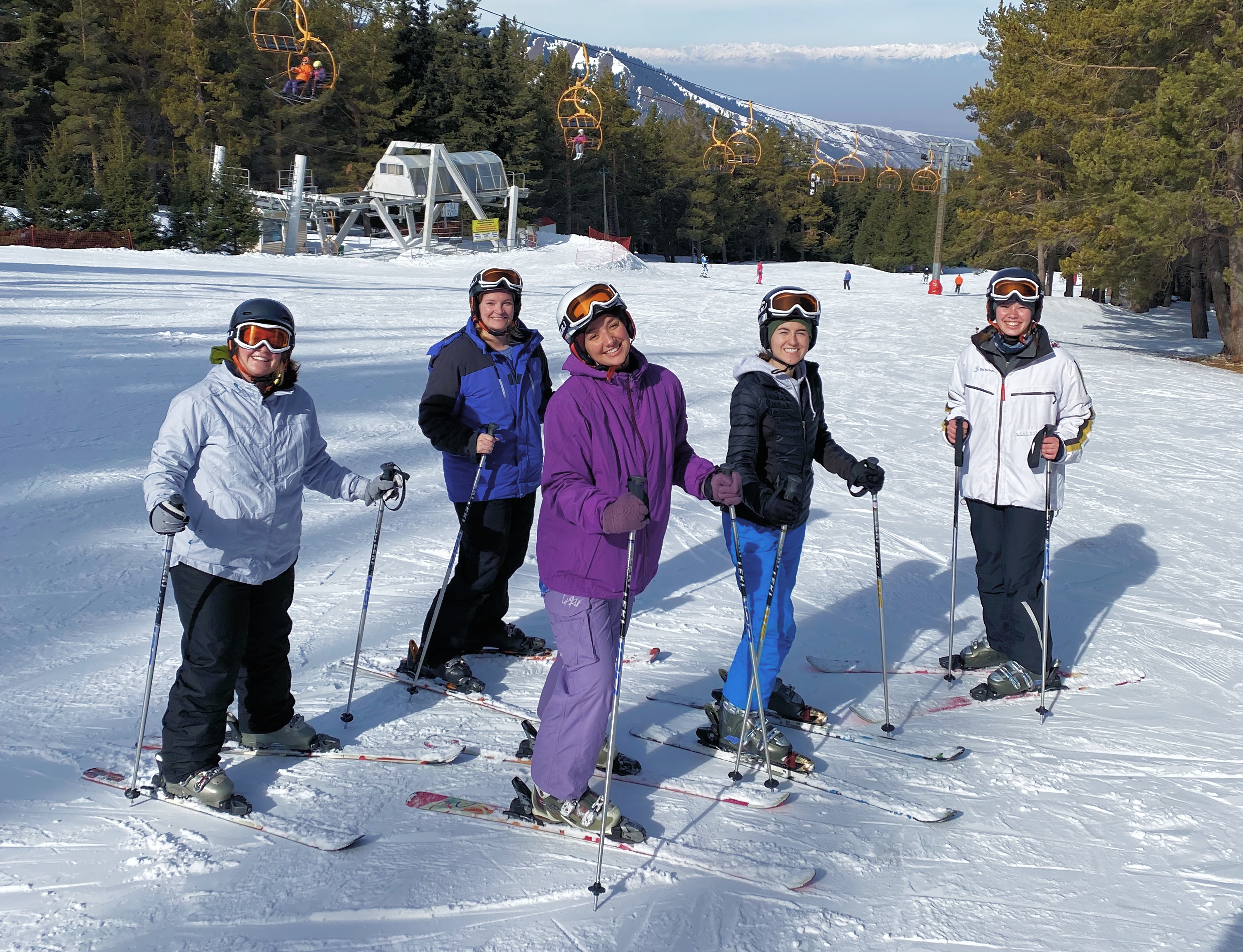 Team Jude Ski’s in Kyrgyzstan