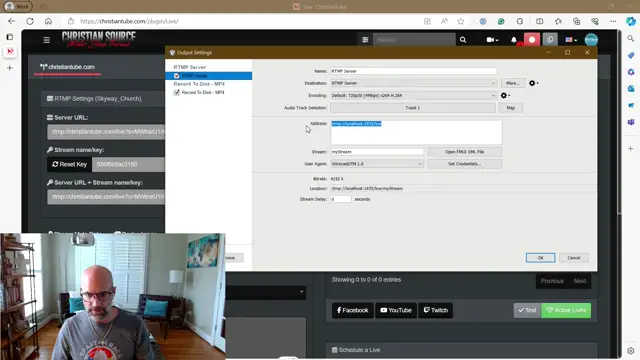 Live Stream to ChristianTube
